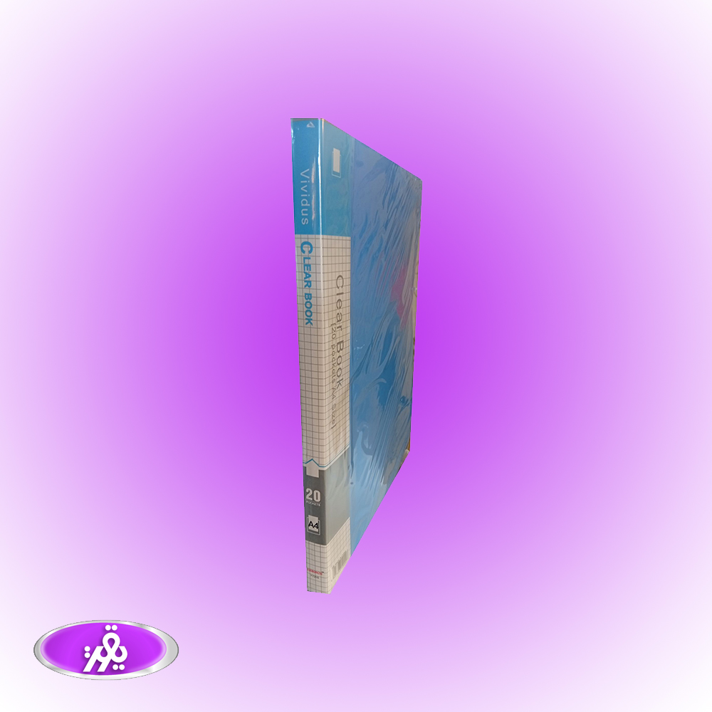 کلر بوک 20 برگی آبی